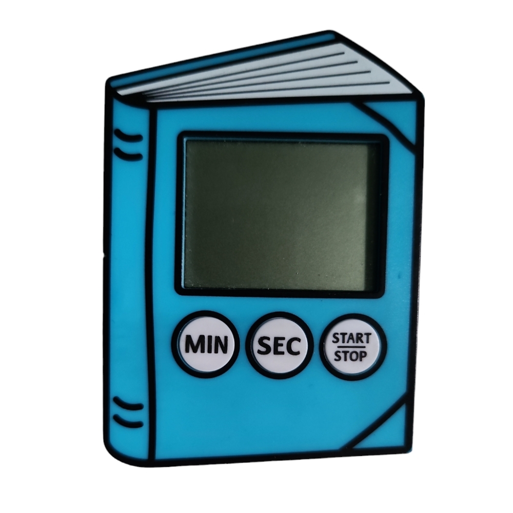 Book reading timer/bookmark